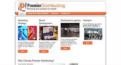 Desktop Screenshot of premierdistributing.net